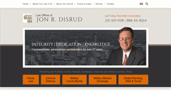 Desktop Screenshot of disrudgarcialaw.com